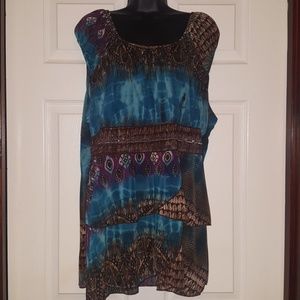 EUC Lane Bryant Venezia Sleeveless Blouse